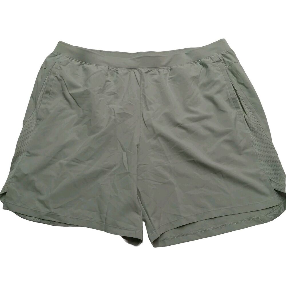 Under Armour Men's UA Launch Run 7" Ins Shorts Men's 2XL XXL Green‎ Fitted